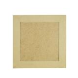 Quadro Moldura C/ Borda Artesanato 25x25 Mdf Madeira Cru - Atacadão do artesanato mdf