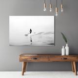 Quadro Para Casa De Praia Surf Lifestyle PB Retangular Horizontal Tela 120x80cm - Bimper