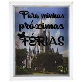 Quadro Porta Dinheiro Moedas Cofre Infantil Criança Ref 823 - Art frame