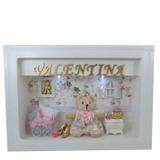 Quadro Porta Maternidade - Boneca Jardineira - Nita baby