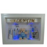 Quadro Porta Maternidade - Listras - Nita baby