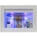 Quadro Porta Maternidade - Urso Aviador - Nita baby