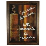 Quadro Porta Rolhas Vinho Decoração Ref 761 - Art frame