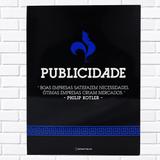 Quadro profissao publicidade metal 26x19cm - Zc