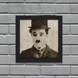 Quadro Retrô Charlie Chaplin - Yaay