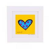Quadro Romero Britto Beep Bop Madeira Trevisan Concept