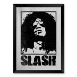 QUADRO SLASH - TAMANHO A4 - Moldura Preta Sem Acrílico - Pôster no quadro