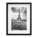 Quadro Torre Eiffel Kapos Preto 43x33cm
