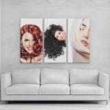 Quadros Decorativos para Salão de Beleza Cabelos - Rcs decorações