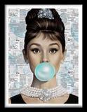 Quadros Marilyn Monroe E Audrey Hepburn - Stickerboom