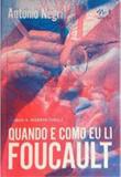 Quando e como eu li foucault - N-1 ediçoes