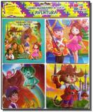 Quebrando a cuca - aventura 01 (contém 1 livro p/colorir 3 quebra-cabeças) - Cedic
