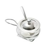 Queijeira de Aço Inox com Colher Italy 10cm Rojemac