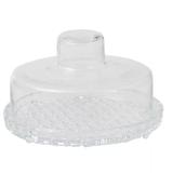 Queijeira de Vidro, Porta Queijo 20cm, Queijeira com Tampa - Mistral