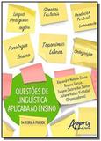 Questões de linguística aplicada: da teoria à prática - Appris editora