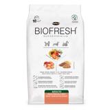 Ração biofresh para cães adultos de raças pequenas e mini - Hercosul