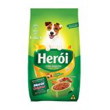 Ração Cães Adultos Carne e Vegetais 15KG Herói