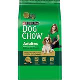 Ração Dog Chow Carne e Arroz para Cães Adultos Raças Pequenas- 3 Kg - Purina