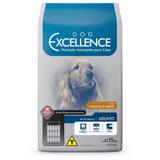 Ração Dog Excellence Cães Adultos de Raças Médias Frango e Arroz 15 kg