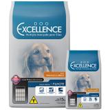 Ração Dog Excellence Raça Médias Filhotes Frango/arroz 15kg