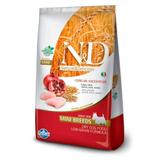 Ração Farmina ND Low Grain para Cães Adultos de Raças Pequenas Sabor Frango e Romã