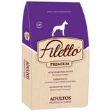 Ração Filetto Cães Adultos Frango e Carne RG 25kg - Pet science