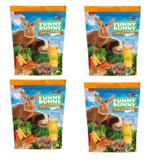 Ração Funny Bunny Delícias Da Horta - 1,8 Kg - 4 Unidades - Supra