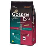 Ração Golden Duo Para Gatos Adultos Sabor Cordeiro e Salmão