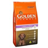 Ração Golden Filhotes Raças Pequenas Carne e Arroz 10,1 kg