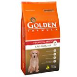 Ração golden formula cães filhotes frango arroz 15 kg