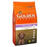 Ração golden formula cães filhotes mini bits carne arroz 10 kg