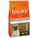 Ração Golden Fórmula Light Mini Bits Cães Adultos Raças Pequenas Sabor Frango e Arroz