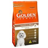 Ração Golden Fórmula Mini Bits para Cães Adultos de Pequeno Porte Sabor Salmão e Arroz - Premier