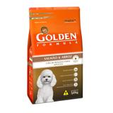Ração Golden Formula p/ Cães Adultos Pequeno Porte Salmão Arroz Mini Bits 3 Kg