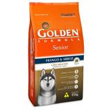 Ração Golden Fórmula Para Cães Sênior Sabor Frango e Arroz 15kg