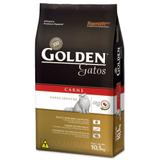 Ração golden gatos adultos carne 10 kg