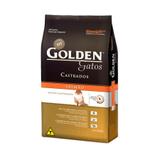 Ração golden gatos adultos castrados salmão 10 kg