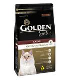 Ração Golden Gatos Castrados Adulto Carne 3 Kg