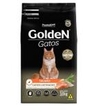 Ração Golden Gatos Castrados Adulto Salmão 3 Kg