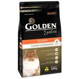 Ração Golden Para Gatos Adultos Castrados Sabor Salmão