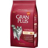 Ração Gran Plus Gatos Castrados Salmão e Arroz 10,1kg (10 pacotes de individuais de 1kg) - Affinity
