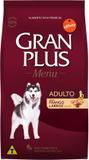Ração gran plus para cães menu frango e arroz adulto 20kg - Guabi