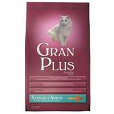 Ração GranPlus para Gatos Adultos Sabor Salmão e Arroz - Gran plus