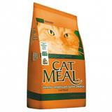 Ração Guabi Cat Meal Para Gatos Sabor Carne Peixe E Vegetais 25kg