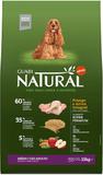 Ração guabi natural frango e arroz integral para cães adulto