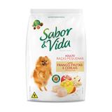 Ração Guabi Sabor E Vida Para Cães Adultos De Raças Pequenas Sabor Frango Frutas E Cevada 1kg