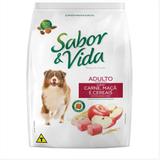 Ração Guabi Sabor E Vida Para Cães Adultos Sabor Carne Maçã E Cereais 1kg