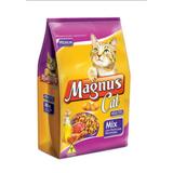 Ração Magnus Cat Mix Partículas Recheadas para Gatos Adultos 15 kg