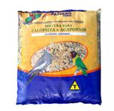 Ração/Mistura Pássaro Forte Para Calopsitas E Agapornis 500g