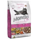 Ração Monello Cat Salmão Atum Frango 15kg